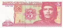 Kuba 3 Pesos - Che Guevara - 2005 - Serial FB-11 - P.127b
