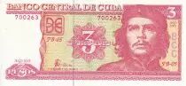 Kuba 3 Pesos - Che Guevara - 2005 - UNC - P.127