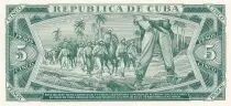 Kuba 5 Pesos - Antonio Maceo - 1990 - UNC - P.103d
