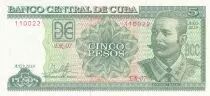 Kuba 5 Pesos - Antonio Maceo - 2019 - Serial ER-07 - P.NEW