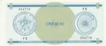 Kuba 5 Pesos - Certificado de compra - Serial C