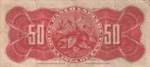 Kuba 50 centavos - Royal crown - Arms - Serial H - 1896