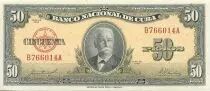 Kuba 50 Pesos C.G. Iniguez