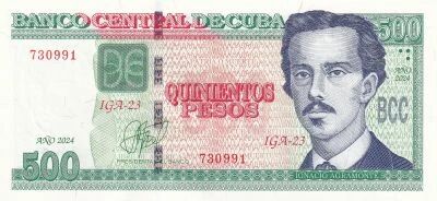 Kuba 500 Pesos - Ignacio Agramonte - Assembly - 2024 - IGA-23