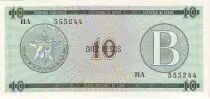 Kuba FX.8 10 Pesos, Serie B - Los Angeles de Jagua