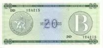 Kuba FX.9 20 Pesos, Serie B - Real Fuerza