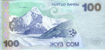Kyrgyzstan 100 Som Toktogul - Mountains - 2002