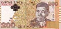 Kyrgyzstan 200 Som - Alikul Osmonov - 2004 - UNC - P.22