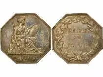 La France, Life Insurance ? Silver Token - Hand Punchmark, 1845 / 1848