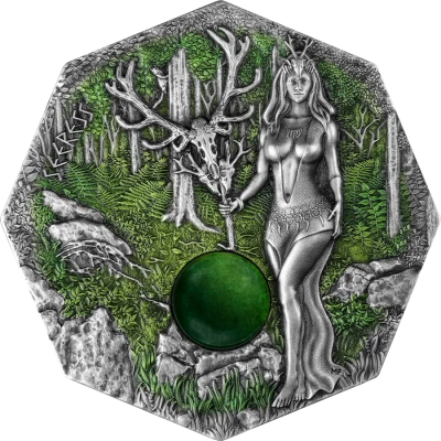 La Voyante (Seeress) - The Witches - 2 OUNCES SILVER GERMANIA 2023