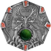 La Voyante (Seeress) - The Witches - 2 OUNCES SILVER GERMANIA 2023