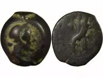 Lagid Kingdom, Ptolemy IV - AE - Cyprus, 222-205 BC