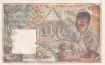 Lao  100 Kip - S. Vong - Woman - 1957 - P.UNC - P.6