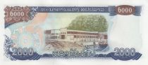 Lao  2000 Kip Kaysone Phomvihane - Hydroelectric factory - 1997