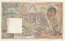 Laos 100 Kip - General S. Vong - Laotian - Serial C.12 - 1957