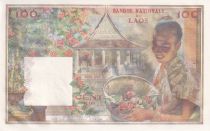 Laos 100 Kip - S. Vong - Femme - ND (1957) - Série C.12 - P.6