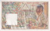 Laos 100 Kip - S. Vong - Femme - ND (1957) - Spécimen - P.6s