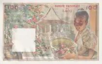 Laos 100 Kip - S. Vong - Woman - ND (1957) - Specimen - P.6s