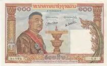 Laos 100 Kip - Sisavang Vong - 1957 - Série Y.5