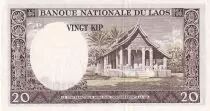 Laos 2 Dollars - Jubil&eacute;e d\'argent de la Reine Elisabeth II - Polym&egrave;re - 2003 - S&eacute;rie AE - P.23
