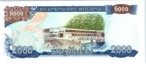 Laos 2000 Kip Kaysone Phomvihane - Usine Hydroéléctrique - 1997
