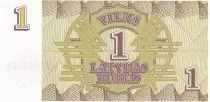 Latvia 1 Rubli - 1992 - P.35