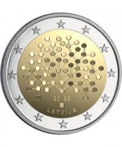 Latvia 2 Euros - Commémorative - La culture financière - 2022