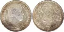 Latvia 5 Lati Milda - 1931 Silver