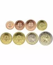 Latvia Serial of 8 coins - 2016