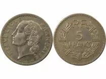 Lavrillier - 5 Francs Nickel 1938