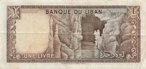 Lebanon 1 Pound - 1973 - P61b