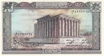 Lebanon 50 Pounds Temple of Bacchus - 1988 - P.65d