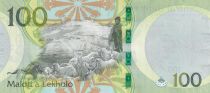 Lesotho 100 Maloti - Kings - Shepperd - 2021 - Serial AD - P.NEW