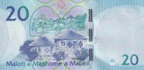Lesotho 20 Maloti - Rois - Cases - 2021 - P.NEW