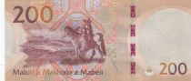 Lesotho 200 Maloti - Letsie III - Cavalier - 2023