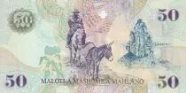 Lesoto 50 Maloti - King Moshoeshoe - 2001 - P.17d