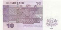Letonia 10 Latu - 2008 - P.54