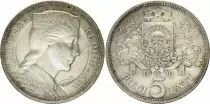 Letonia 5 Lati Milda - 1929 Silver