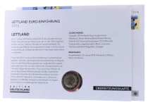 Lettland 2 Euros 2014