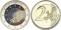 Lettonia 2 Euros - Presidence of the EU - Colorised - 2015