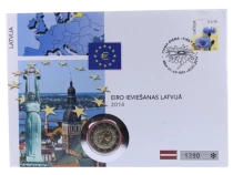 Lettonia 2 Euros 2014