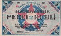 Lettonia 5 Rubli - 1919 - P.R3