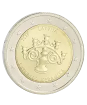 Lettonie 2 Euros - Céramique lettone - 2020
