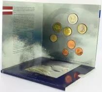 Lettonie Coffret BU Euro LETTONIE 2014 - Premi&egrave;re &eacute;mission en Euro