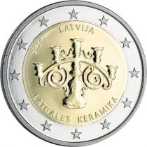 Lettonie Coffret BU Euro LETTONIE 2020 - Céramique lettone