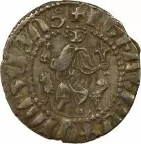 Levon I - Silver Tram, enthroned King - 1198 / 1219 Sis