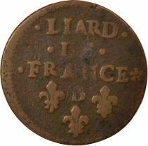 Liard - Louis XIV, 2nd Type - 1657 B Acquigny