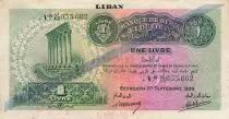 L&iacute;bano 1 Pound - 01-09-1939 - P.26