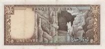 L&iacute;bano 1 Pound - 1964 - P61a