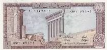 Libanon 1 Livre - Columns of  Baalbek - 1980 - P.61